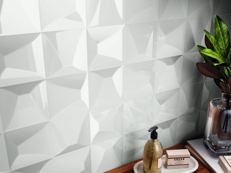 25X25 NARES WHITE GLOSS AMBIENTE