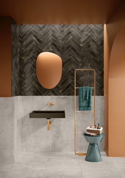 Kech Black Brick 6,5x30 Anarchic Fog 60x120 60x60