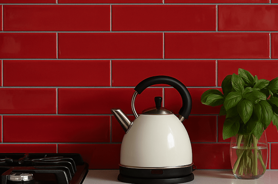 Ossido Red Glossy ambiente